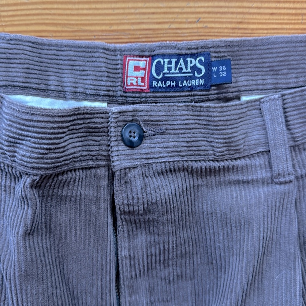 Chaps by Ralph Lauren men’s corduroy pants - Picture 7 of 8